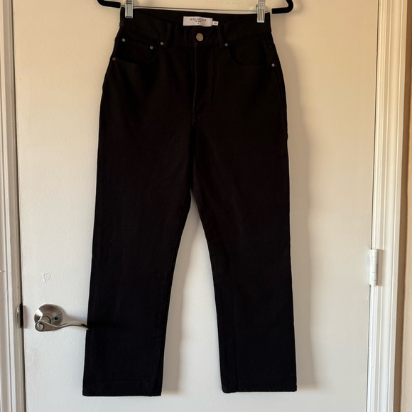 MM Lafleur The Daria '90s Black 
Jean-Eco Better Than Denim Straight Leg Size 2 - Picture 2 of 14